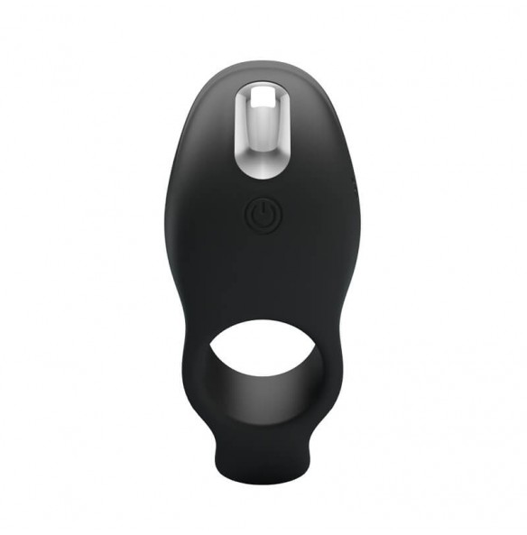 PRETTY LOVE - Male Vibrating Massager Cock Ring (Black) PRETTY LOVE - Male Vibrating Massager Cock Ring (Black)